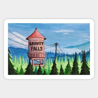 Gravity Falls water tank Sticker